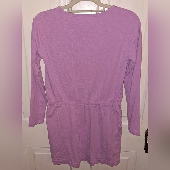 Crewcuts by J Crew Girls Pink Jersey Dress, Size  XL (12/14) Athletic Pockets - Picture 2 of 6